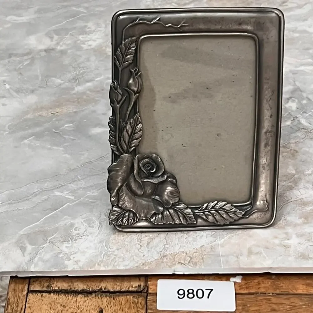 Pewter Picture Frame 5 X 3.5